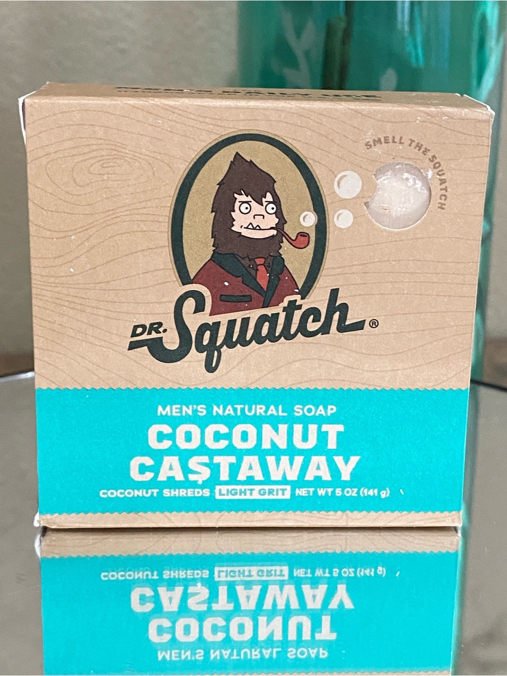 Dr. Squatch Coconut Castaway Men's Soap, light grit, new! - Picture 2 of 7